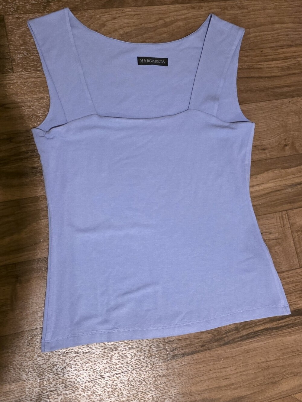 Lavender Square-Neck Tank